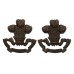 Pair of South Lancashire Regiment Officer's Service Dress Collar Badges