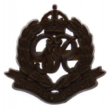 Corps of Military Police WW2  Plastic Economy Cap Badge