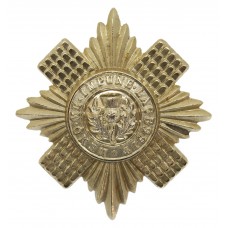 Scots Guards Anodised (Staybrite) Cap Badge