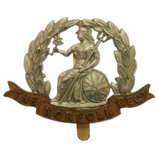  Norfolk Regiment Bi-metal Cap Badge