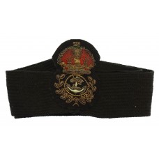 Royal Navy Chief Petty Officer's Bullion Cap Badge & Band - K