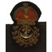 Royal Navy Chief Petty Officer's Bullion Cap Badge & Band - King's Crown