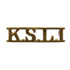 King's Shropshire Light Infantry (K.S.L.I.) Shoulder Title