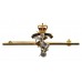 Royal Electrical & Mechanical Engineers (R.E.M.E.) 9ct Gold Sweetheart Brooch