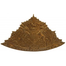 Victorian 21st (Empress of India's) Lancers Czapka Lance Helmet Plate