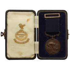 Liverpool Shipwreck & Humane Society Marine Medal (Bronze) - Albert Taylor, for Gallant Service, 14/6/45