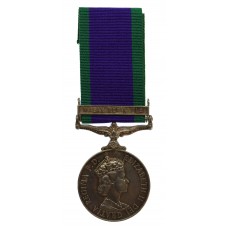 Rare Campaign Service Medal (Clasp - Malay Peninsula) to a Royal 