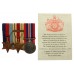 WW2 Popski's Private Army Casualty Medal Group of Three - Driver (Private) W.S. Gaskell, R.A.S.C.