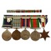 WW2, Un Korea and Campaign Service Medal (Clasp - Borneo) Group of Five - S.Sgt. T. Molloy, 2nd East Anglian Regiment (Formerly Northamptonshire Regt)