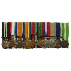 Superb Messina Earthquake Veteran's WW1 Submarine Service Distinguished Service Medal Group of Ten - CERA. A.W.C. Maggs, Royal Navy and Royal Australian Navy