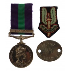 General Service Medal (Clasp - Malaya) - Tpr. B.A. Roberts, Special Air Service (S.A.S.)