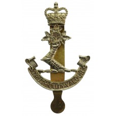 Royal Military College Canada (Truth - Duty - Valour) Cap Badge - Queen's Crown