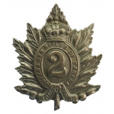 Canadian Queen's Own Rifles of Canada Cap Badge
