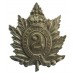 Canadian Queen's Own Rifles of Canada Cap Badge