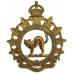 Canadian Ontario Regiment Cap Badge - King's Crown