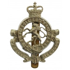 Canadian Governor General's Horse Guards  Cap Badge - Queen's Cro
