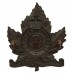 Canadian 29th Waterloo Regiment Cap Badge - King's Crown