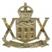 Canadian 20th Saskatchewan Dragoons (Armoured) Cap Badge - King's Crown