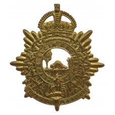 Canadian The Elgin Regiment Cap Badge - King's Crown