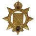 Canadian West Nova Scotia Regiment Cap Badge - King's Crown