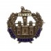 Essex Regiment Sterling Silver & Enamel Sweetheart Brooch