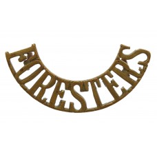 Sherwood Foresters Notts & Derby Regiment (FORESTERS) Shoulder Title