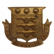 Victorian Army Ordnance Corps Cap Badge