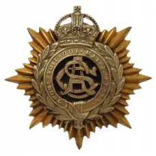 Army Service Corps (A.S.C.) Officer's Cap Badge - King's Crown (c.1901-1911)