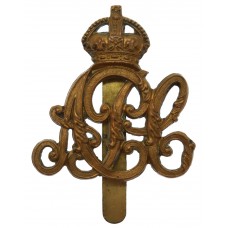 Army Pay Corps (A.P.C.) Cap Badge - King's Crown