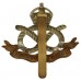 South Staffordshire Regiment Cap Badge - King's Crown