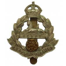 East Lancashire Regiment Cap Badge - King's Crown