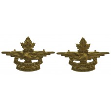 Pair of Royal Canadian Air Cadets Collar Badges