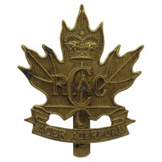 Royal Canadian Army Cadets (R.C.A.C.) Cap Badge - Queen's Crown