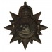 Canadian Victoria Rifles of Canada Cap Badge - King's Crown