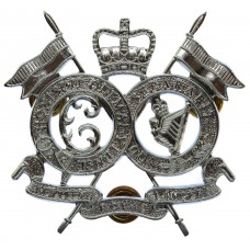 Royal Lancers Chrome Pouch Badge