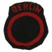 British Troops Berlin District Cloth Formation Sign (2nd Pattern)