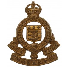 Royal Army Ordnance Corps (R.A.O.C.) 'Sua Tela Tonati' Cap Badge (c.1947-49)