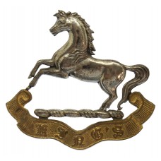 King's (Liverpool) Regiment Officer's Silvered & Gilt Cap Bad