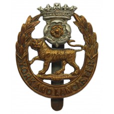 York & Lancaster Regiment Cap Badge