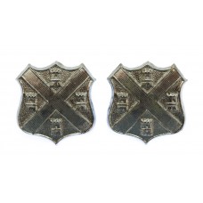 Pair of Plymouth City Police Collar Badges