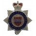 British Transport Police (B.T.P.) Enamelled Cap Badge - Queen's Crown