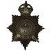 North Riding Constabulary Night Helmet Plate - King's Crown