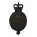 Royal Ulster Constabulary (R.U.C.) Helmet Badge - Queen's Crown