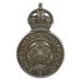 Lancashire Constabulary Cap Badge - King's Crown