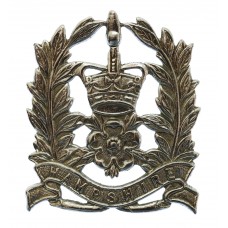 Hampshire Constabulary Constables Cap Badge - Queen's Crown