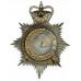 Somersetshire Constabulary Helmet Plate - Queen's Crown