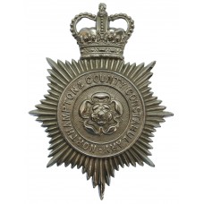 Northampton & County Constabulary Helmet Plate - Queen's Crow