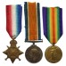 WW1 1914-15 Star Medal Trio - Pte. A. Marriott, Rifle Brigade