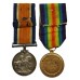 WW1 British War & Victory Medal Pair - Pte. J.H. Francis, Royal Marine Light Infantry