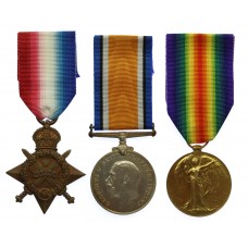WW1 1914-15 Star Medal Trio - Tpr. J. Houghton, Royal Horse Guard